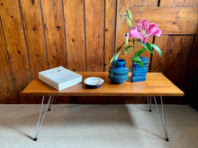 Load image into Gallery viewer, 1970’s Coffee Table with Industrial Legs