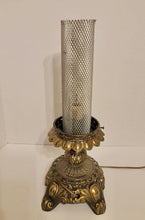 Load image into Gallery viewer, Original Mid-Century Large Carl Falkenstein Lamp, with Cranberry Glass