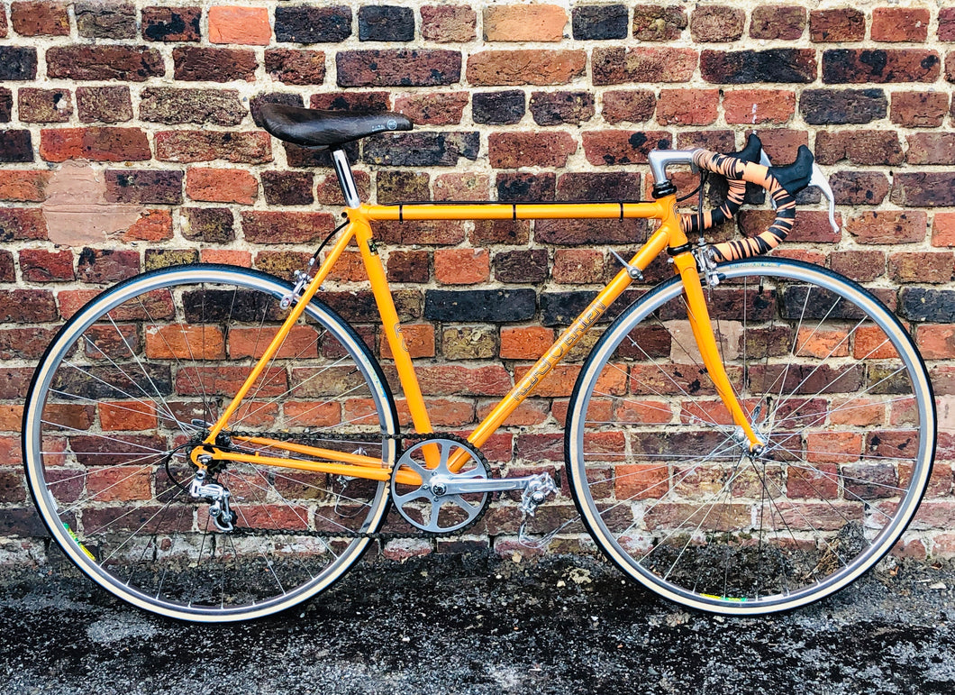 Vintage on sale bike yellow