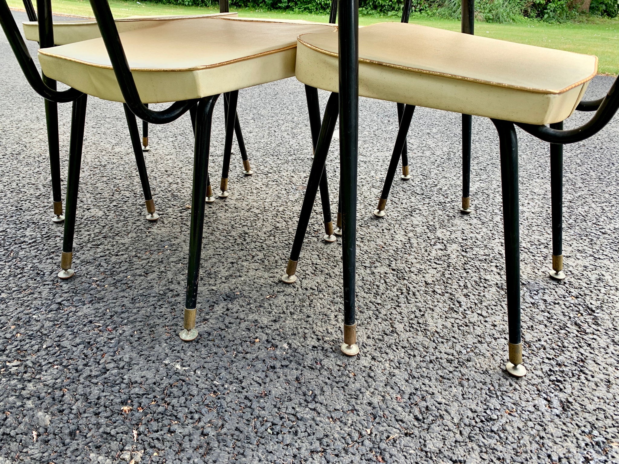 1950 formica discount table and chairs