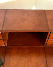 Load image into Gallery viewer, J.A. Marshall &amp; Sons, Rangpur Leather Study Desk &amp; Directors Chair