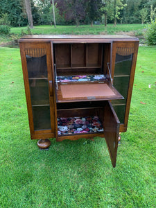 Early Art Deco Bureau / Drinks Cabinet