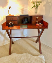 Load image into Gallery viewer, J.A. Marshall &amp; Sons, Rangpur Leather Study Desk &amp; Directors Chair