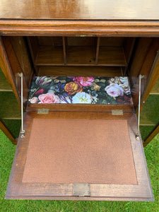 Early Art Deco Bureau / Drinks Cabinet