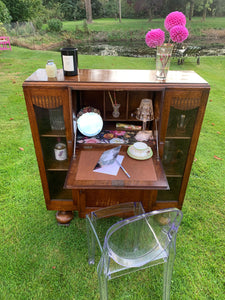 Early Art Deco Bureau / Drinks Cabinet