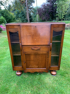 Early Art Deco Bureau / Drinks Cabinet