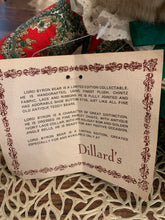 Load image into Gallery viewer, Vintage 1986 Dillards Limited Edition Collectable Teddy Bear