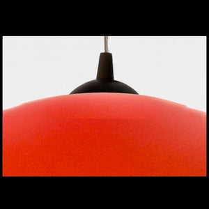 Tom Dixon Pendant Shade, Fluoro Shades of Orange