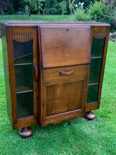 Load image into Gallery viewer, Early Art Deco Bureau / Drinks Cabinet