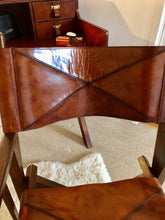 Load image into Gallery viewer, J.A. Marshall &amp; Sons, Rangpur Leather Study Desk &amp; Directors Chair