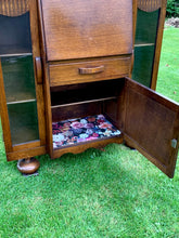 Load image into Gallery viewer, Early Art Deco Bureau / Drinks Cabinet