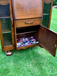 Early Art Deco Bureau / Drinks Cabinet