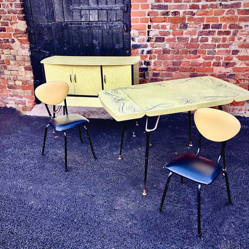 Original 1960s Formica dining set